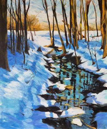 Original Contemporary Landscape Painting by Hunjung Kim