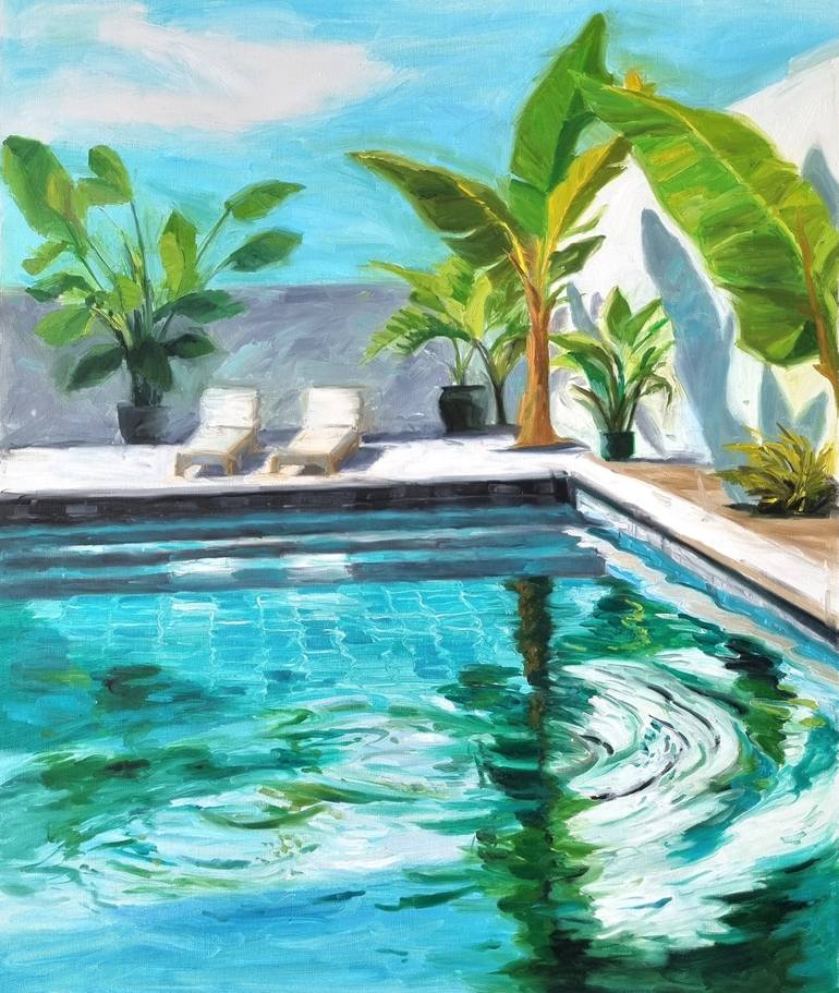 Print of Contemporary Water Paintings by Hunjung Kim