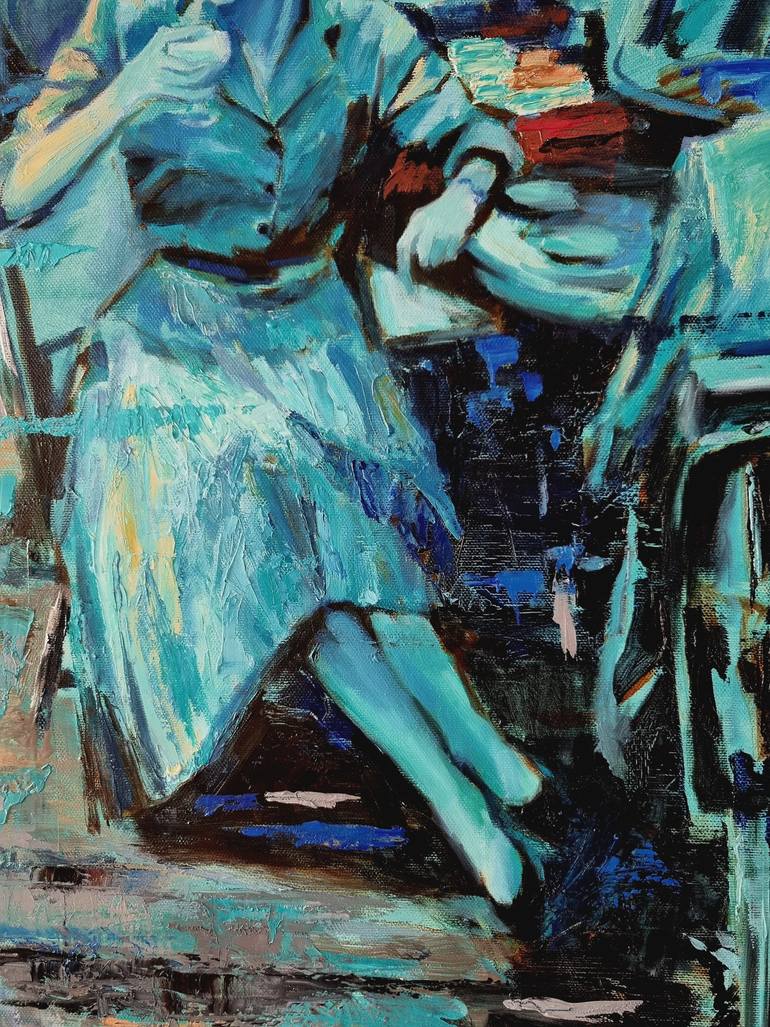 Original Contemporary People Painting by Hunjung Kim