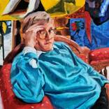 A small tribute to David Hockney by Hunjung Kim