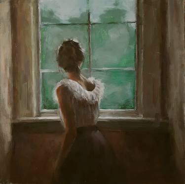 Woman By The Window No 2 Painting By Hunjung Kim Saatchi Art