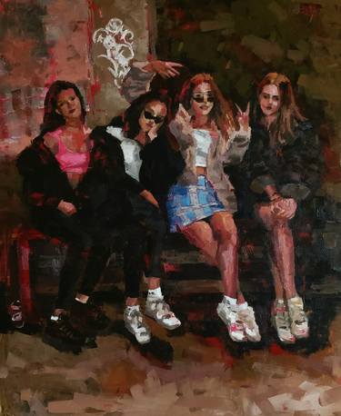 Print of Figurative Popular culture Paintings by Hunjung Kim