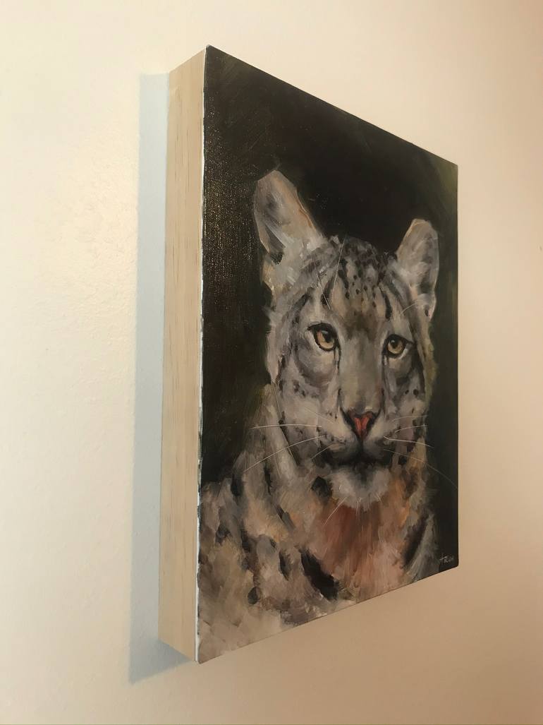 Original Art Deco Animal Painting by Heather Olsen