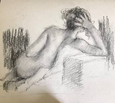 Original Nude Drawings by Heather Olsen