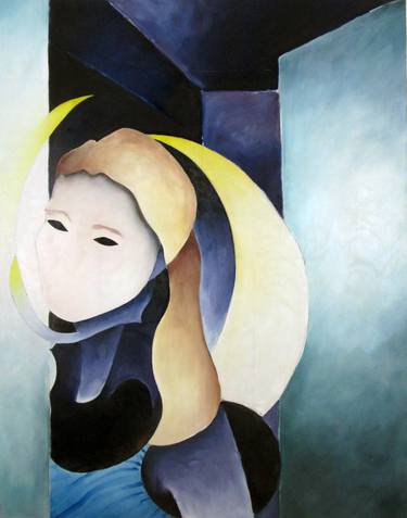 Original Cubism People Paintings by William Armstrong