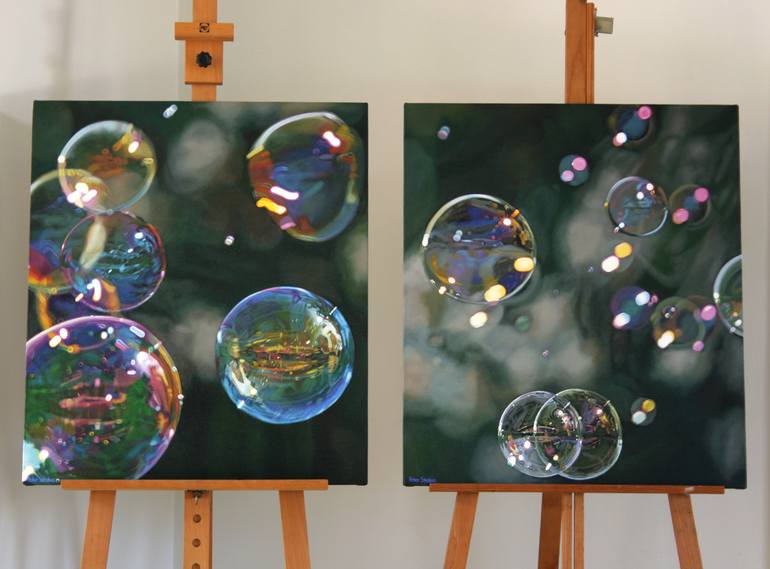 Original Other Light Painting by Peter Strobos