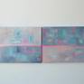Greay and Pink abstract 1 and 2 (sold seperatly)