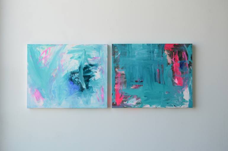 Original Abstract Painting by Jen Meyer