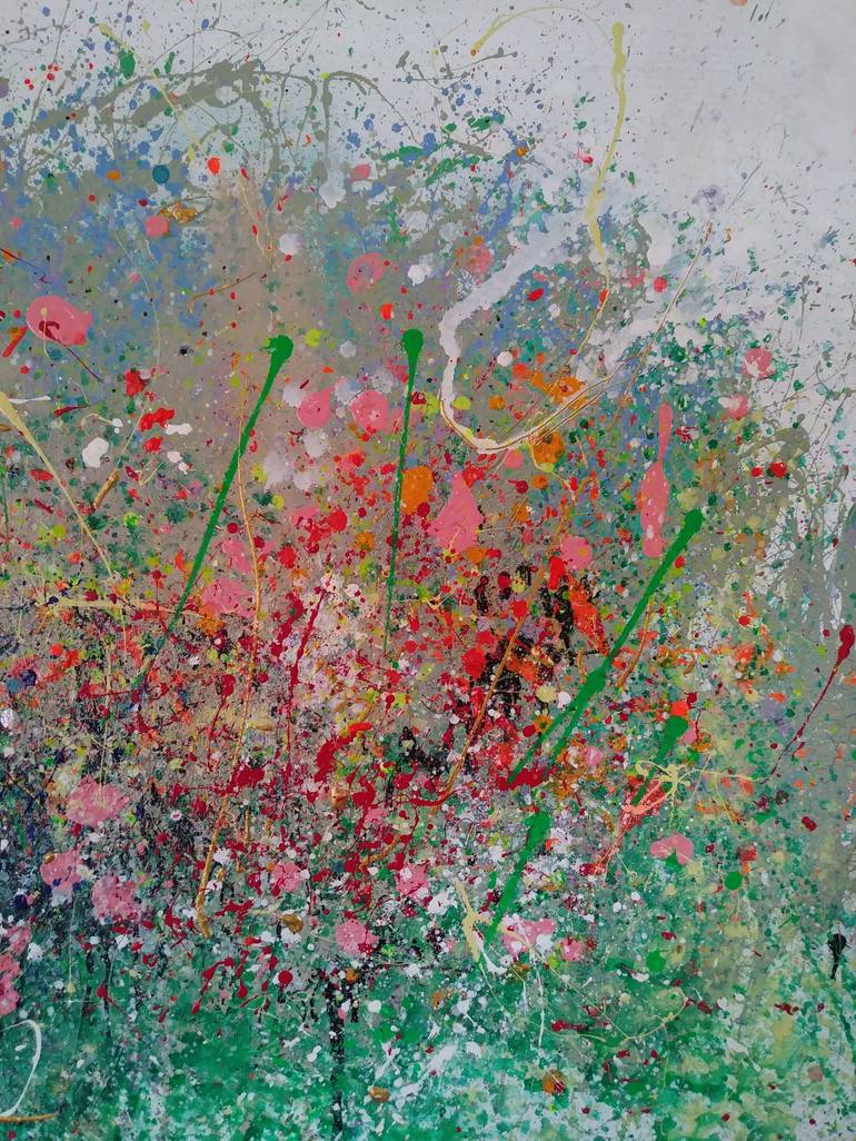 Original Abstract Painting by Miguel Angel Duarte