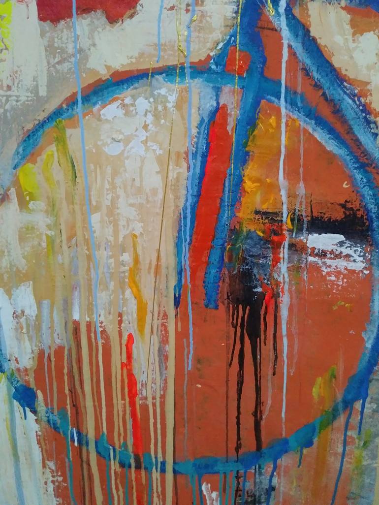 Original Abstract Painting by Miguel Angel Duarte
