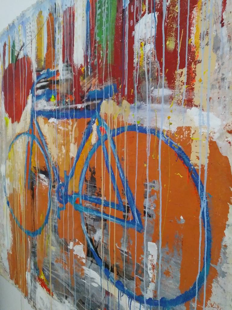 Original Abstract Expressionism Abstract Painting by Miguel Angel Duarte