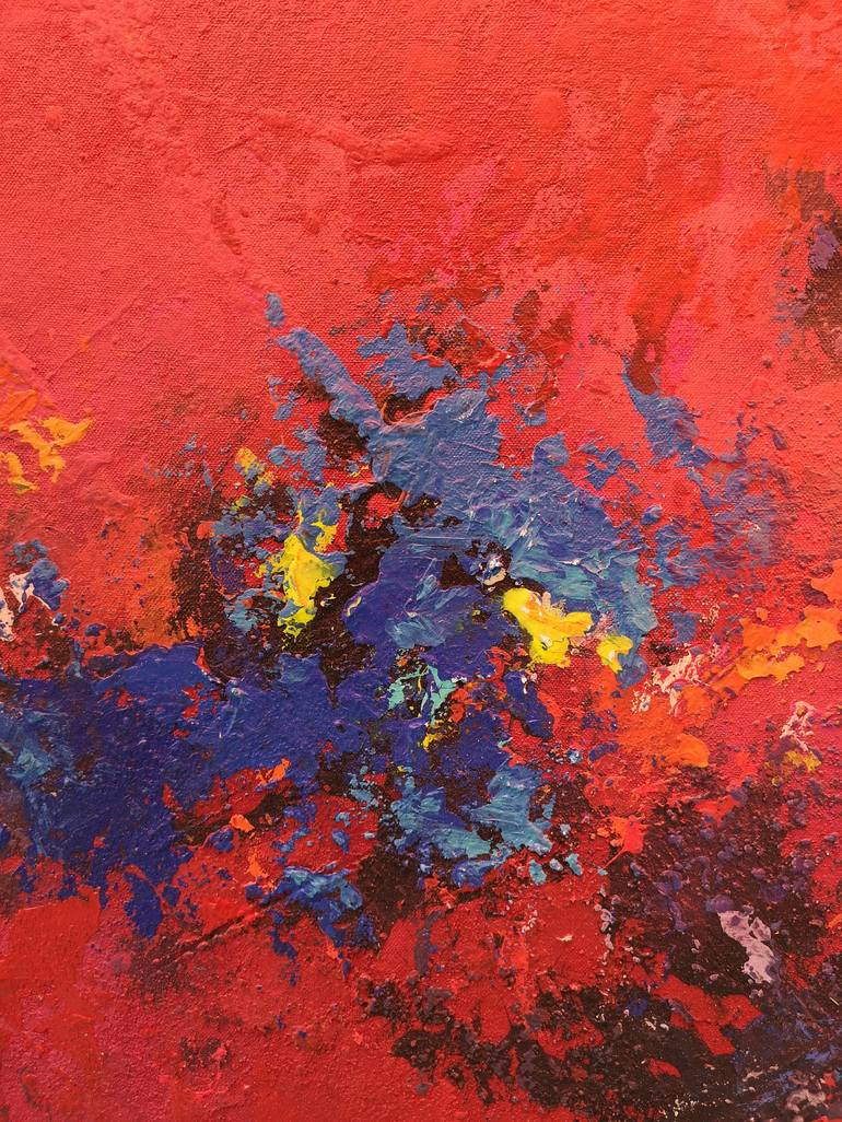 Original Abstract Painting by Miguel Angel Duarte