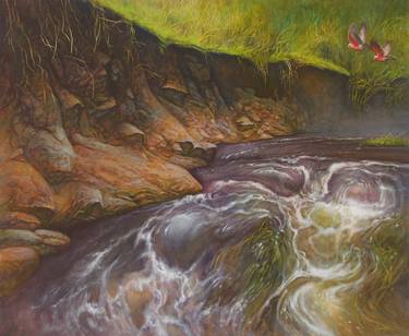 Original Realism Nature Painting by Richard Kaminski