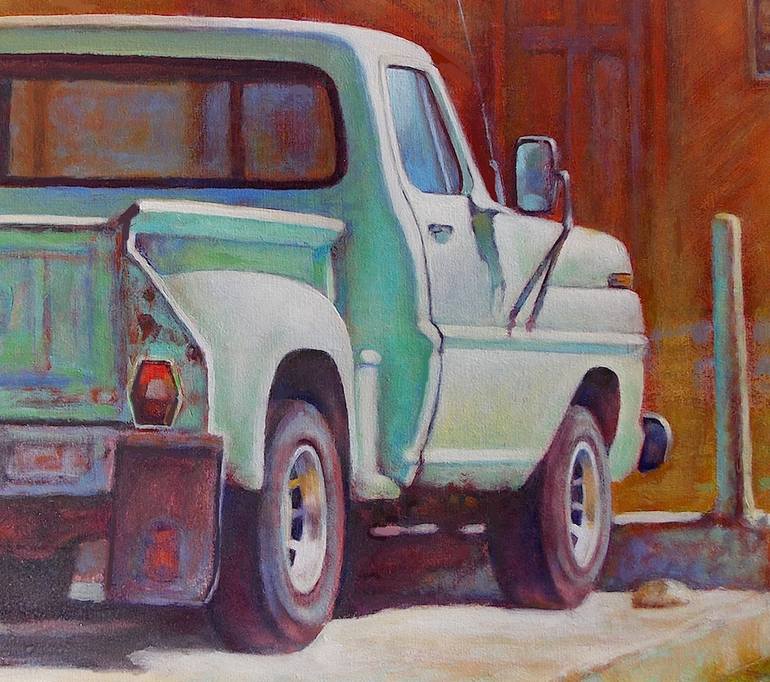 Original Realism Automobile Painting by Richard Kaminski
