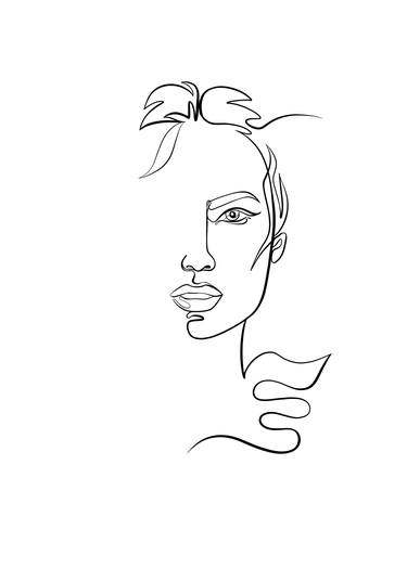 Face, Continuous Line thumb