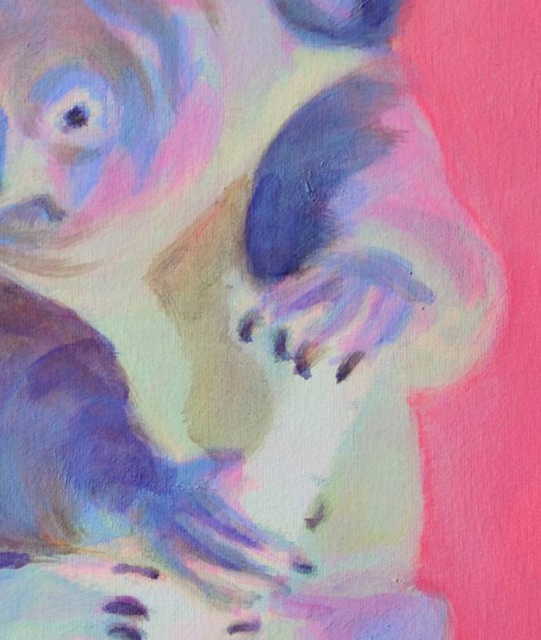 Original Contemporary Animal Painting by Christelle Zacchero