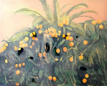 Original Conceptual Nature Paintings by Christelle Zacchero