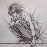 Death Note, L, Pencil Drawing for Sale
SIZE: A3 international paper size 297×420 мм