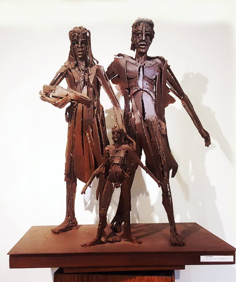 Print of Expressionism Family Sculpture by berberi antoine