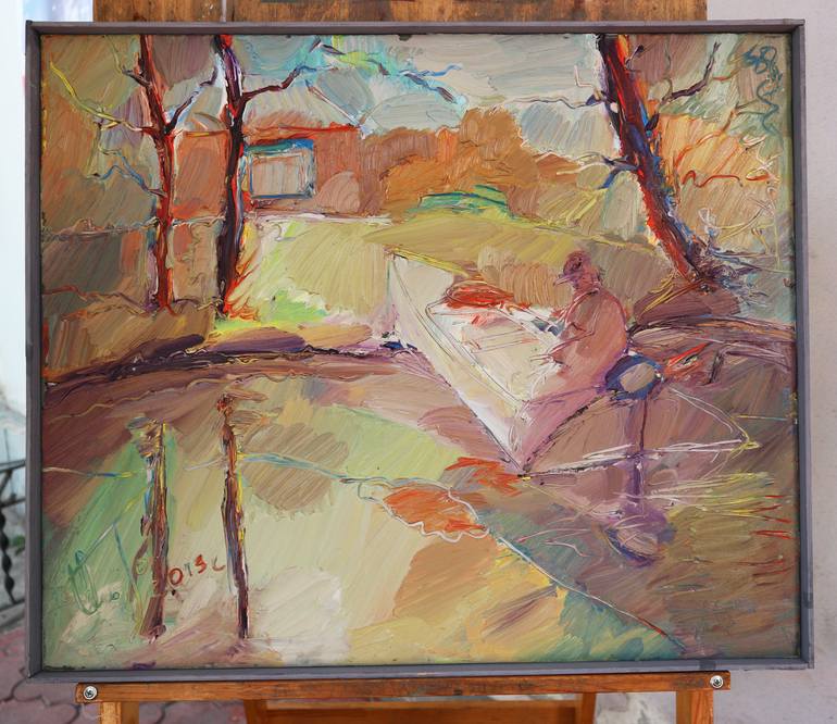 Original Realism Landscape Painting by Gritsenko Olga