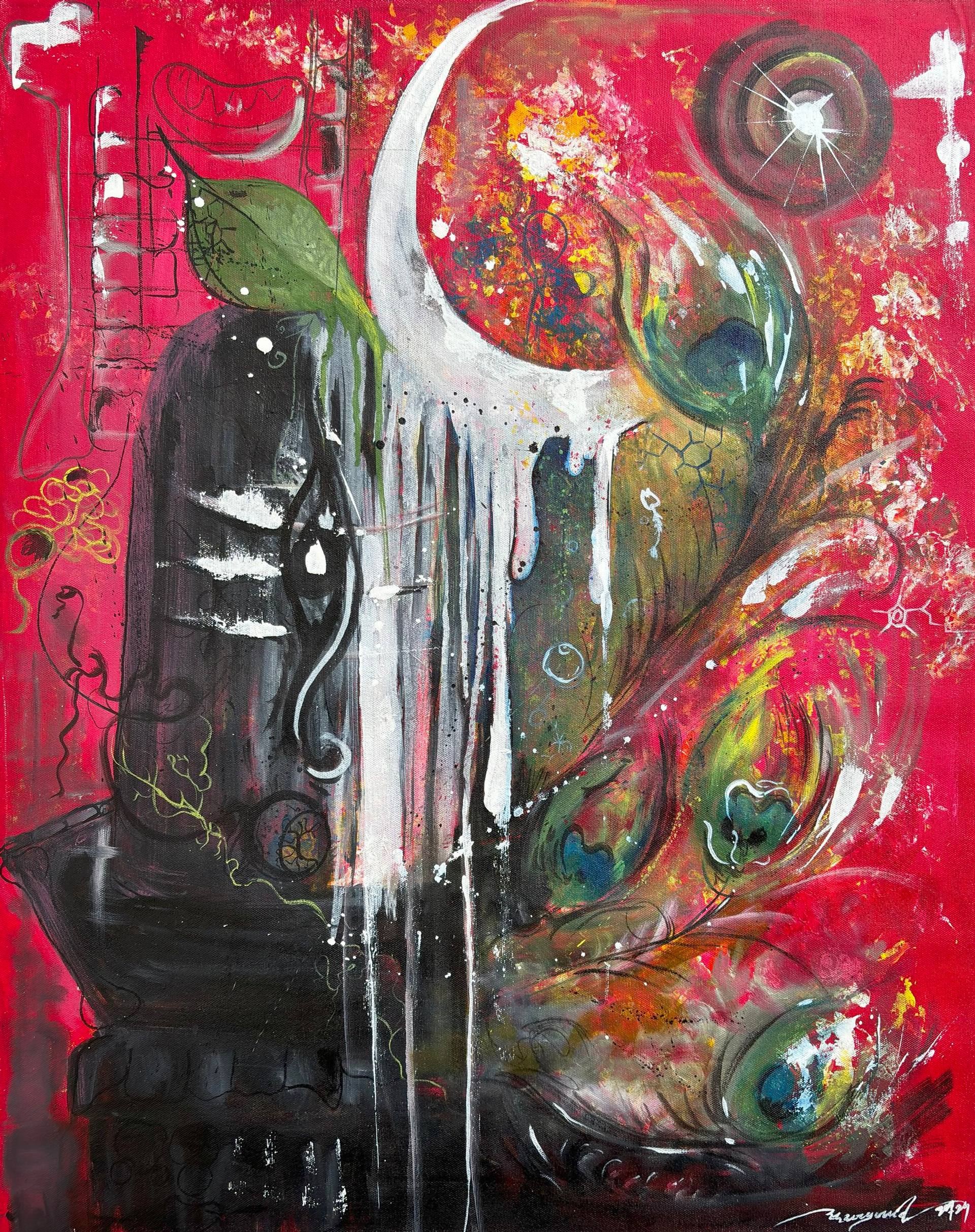 Lord and its origin Painting by Suraj Prajapati | Saatchi Art Bulgaria
