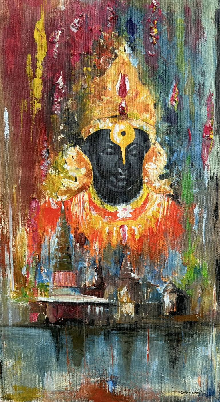 Print of Abstract Religion Paintings by Suraj Prajapati
