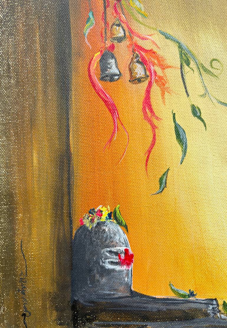 Original Abstract Expressionism Abstract Painting by Suraj Prajapati