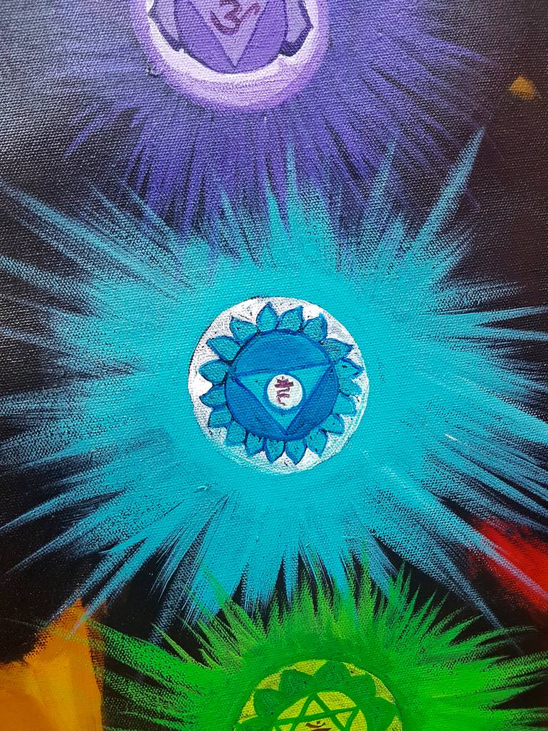 Original Abstract Expressionism Abstract Painting by Suraj Prajapati