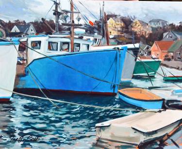 Print of Boat Paintings by Traci Thayne Corbett