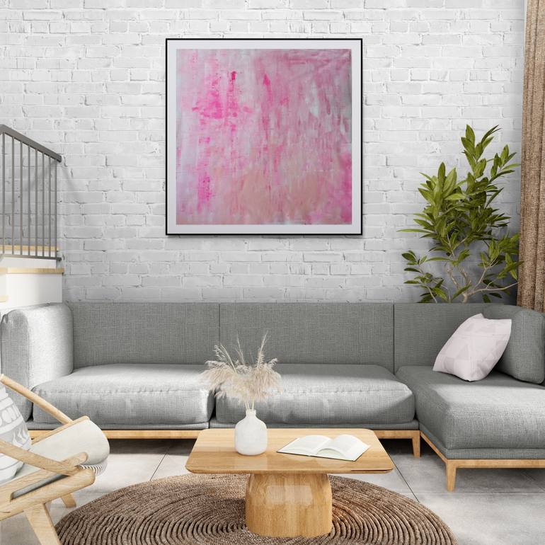 Original Abstract Expressionism Abstract Painting by Kinga Szumska