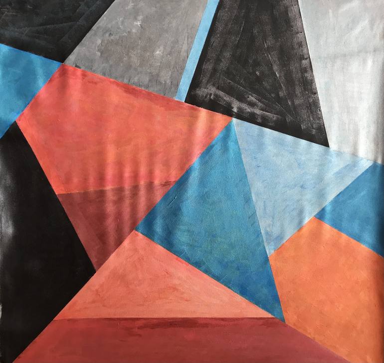 Print of Abstract Expressionism Abstract Paintings by Kinga Szumska