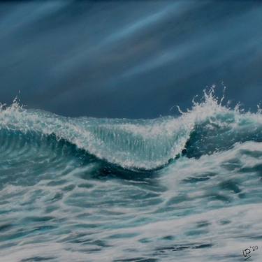 Original Realism Beach Paintings by Uko Post