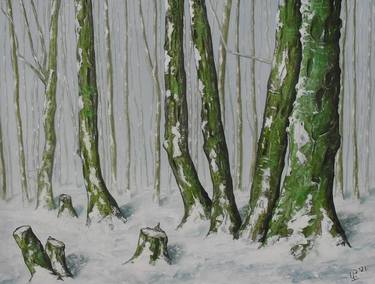 Original Nature Paintings by Uko Post