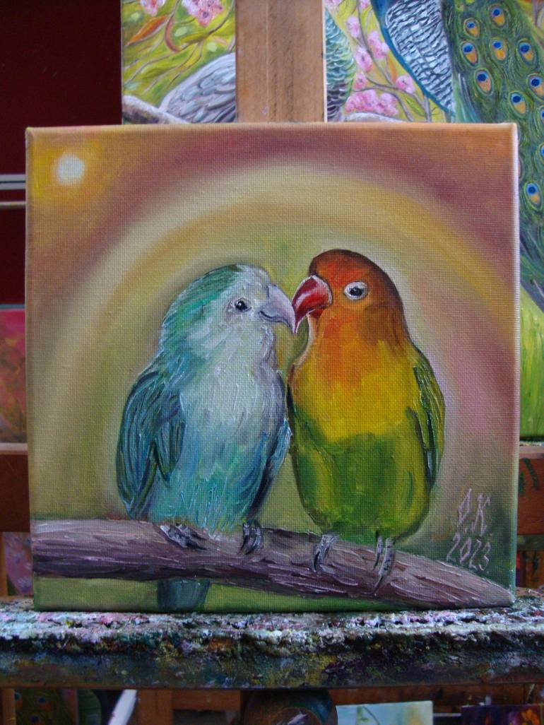 Original Realism Animal Painting by Olga Knezevic