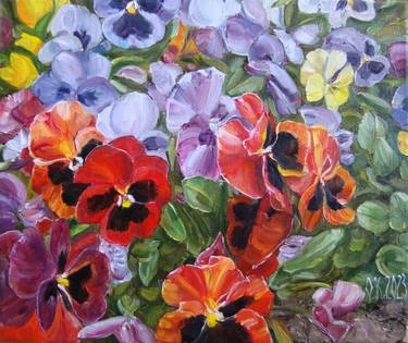 Original Realism Floral Paintings by Olga Knezevic