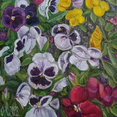 Original Floral Paintings by Olga Knezevic