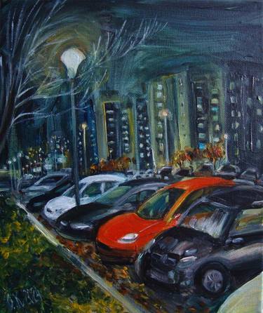 Print of Impressionism Cities Paintings by Olga Knezevic
