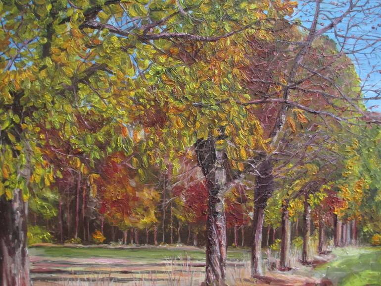 Original Realism Landscape Painting by Olga Knezevic