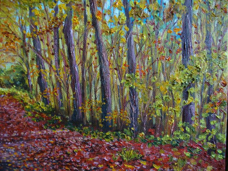 Original Realism Landscape Painting by Olga Knezevic