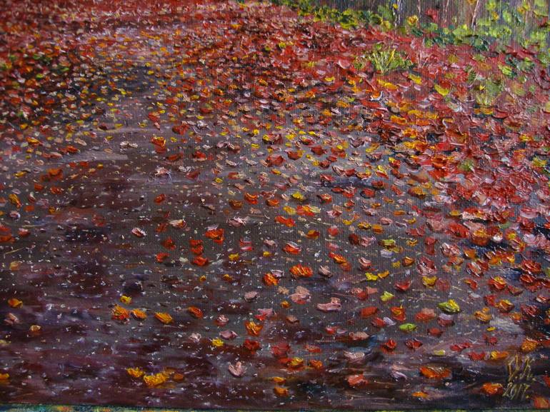 Original Realism Landscape Painting by Olga Knezevic