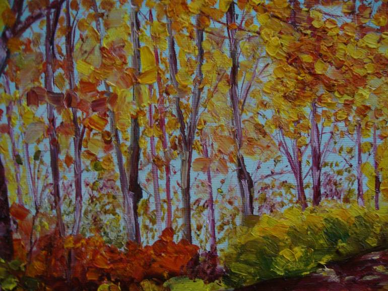 Original Realism Landscape Painting by Olga Knezevic