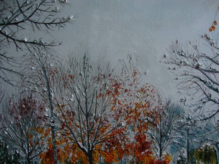 Original Realism Landscape Painting by Olga Knezevic