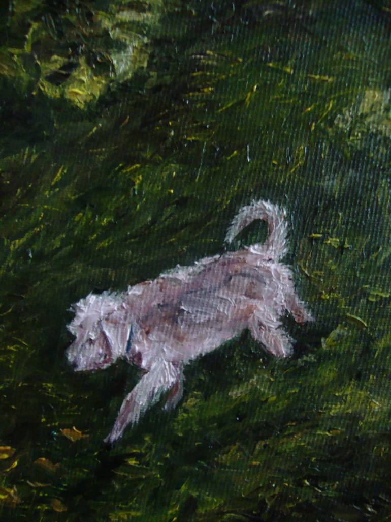 Original Realism Animal Painting by Olga Knezevic