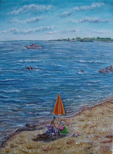 Original Realism Seascape Paintings by Olga Knezevic
