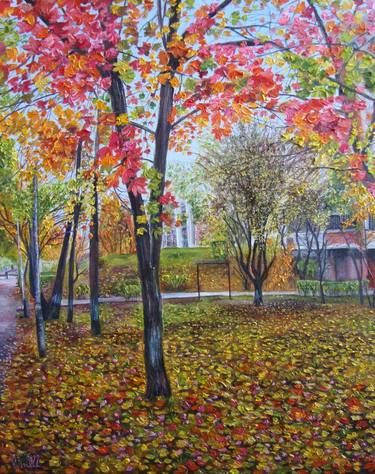 Original Landscape Paintings by Olga Knezevic