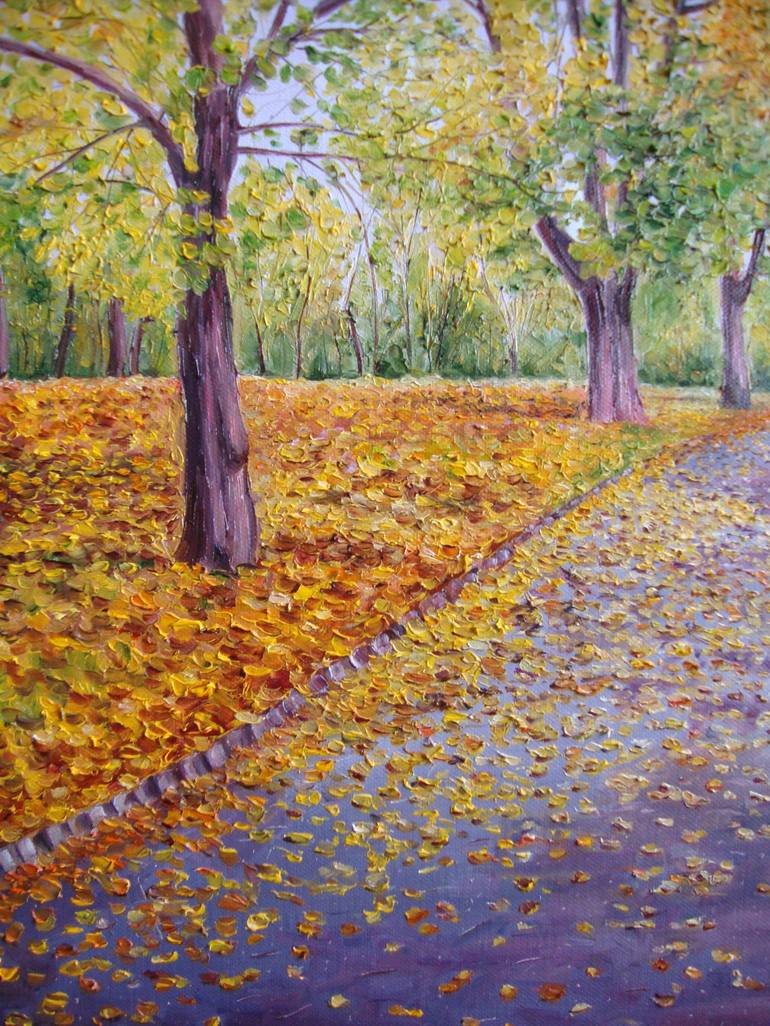 Original Landscape Painting by Olga Knezevic