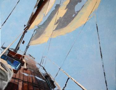 Print of Sailboat Paintings by Diana Kirova