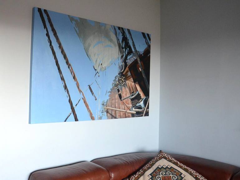 Original Conceptual Seascape Painting by Diana Kirova