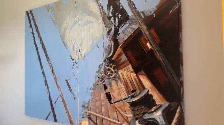 Original Conceptual Seascape Painting by Diana Kirova