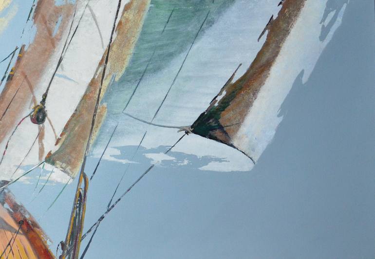 Original Figurative Seascape Painting by Diana Kirova